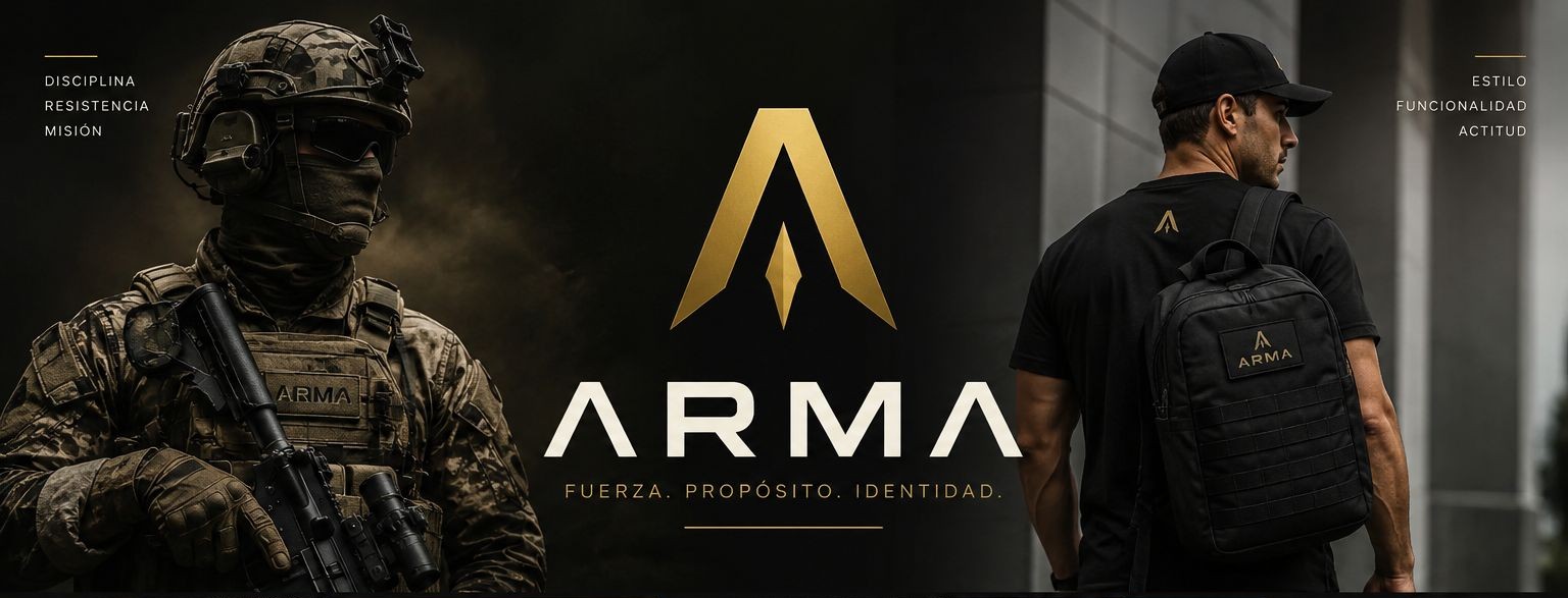 ARMA · Fuerza. Propósito. Identidad.